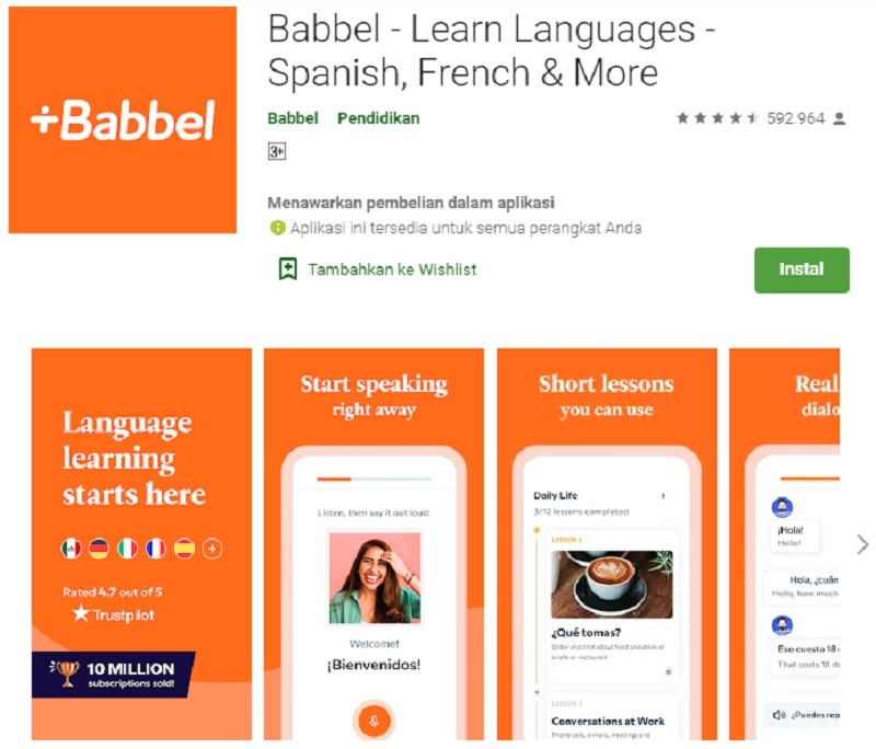 Aplikasi Belajar Bahasa Inggris Terbaik di Android