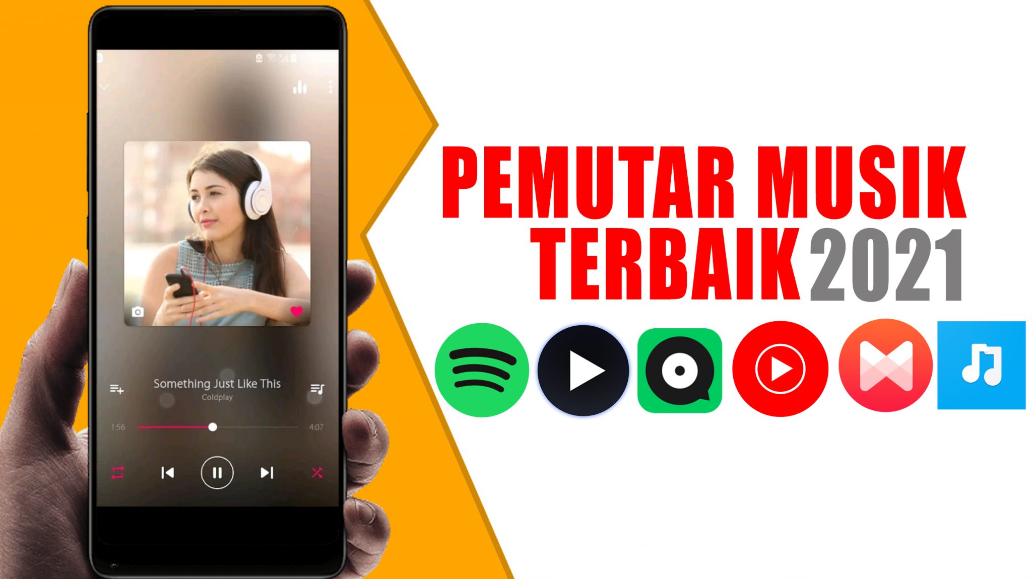 10 Aplikasi Pemutar Musik Android Terbaik - Spotarya