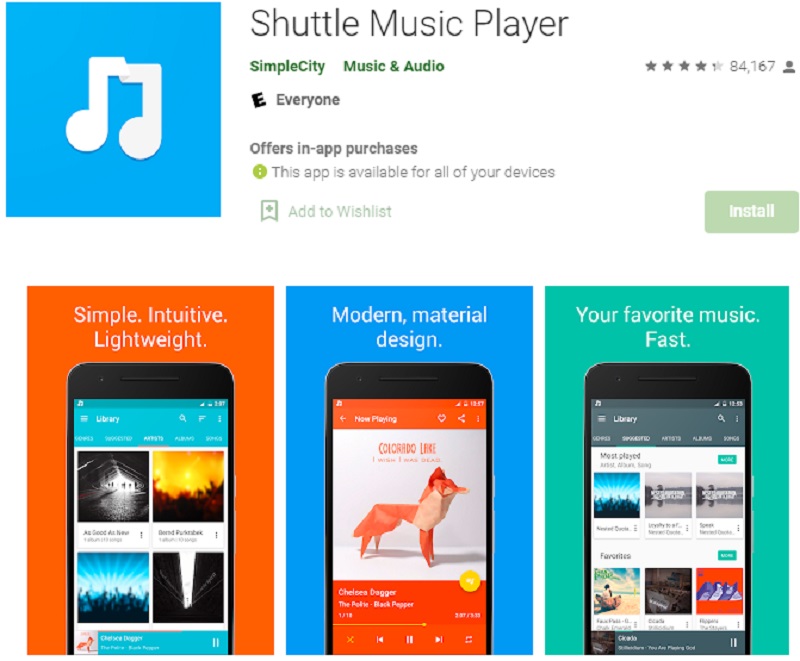 10 Aplikasi Pemutar Musik Android