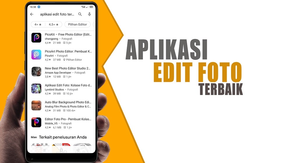 Aplikasi Edit Foto Terbaik di Android